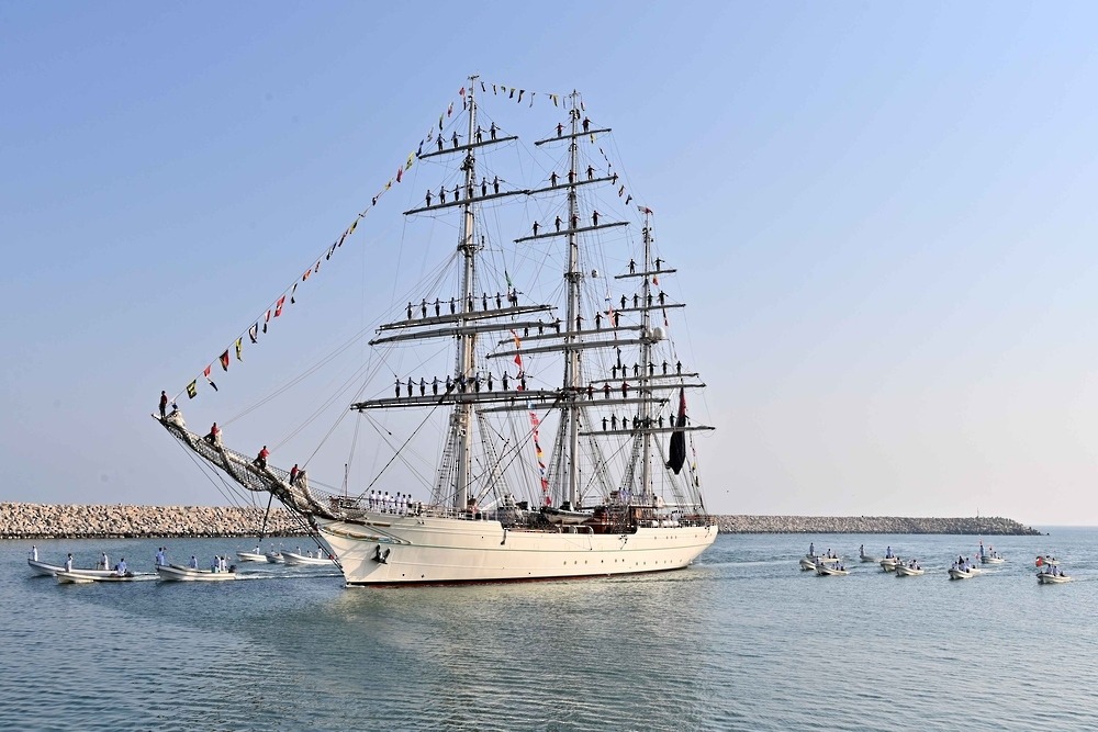 Oman Navy’s Shabab Oman II returns to homeport